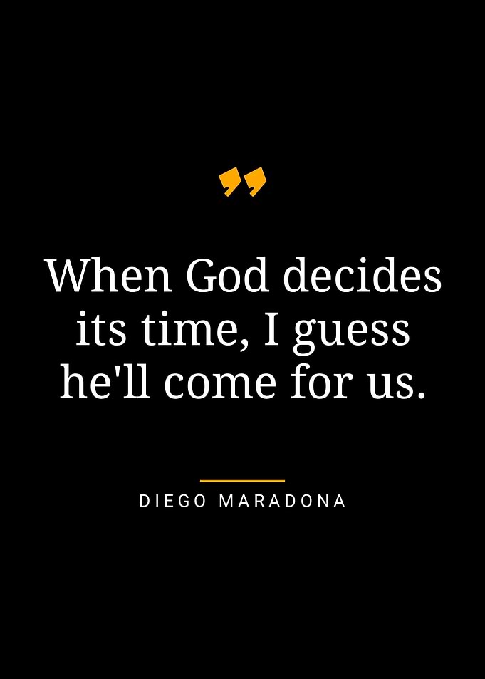 Diego Maradona quotes