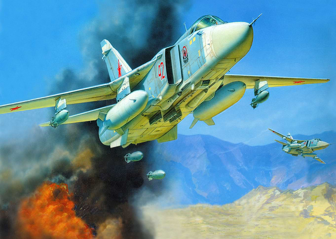 Sukhoi Su24 Jet War