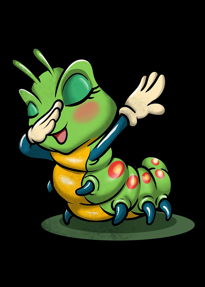 Caterpillar Dabbing