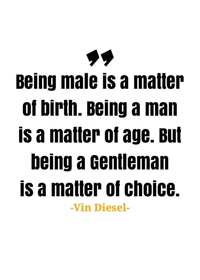 Vin Diesel quote