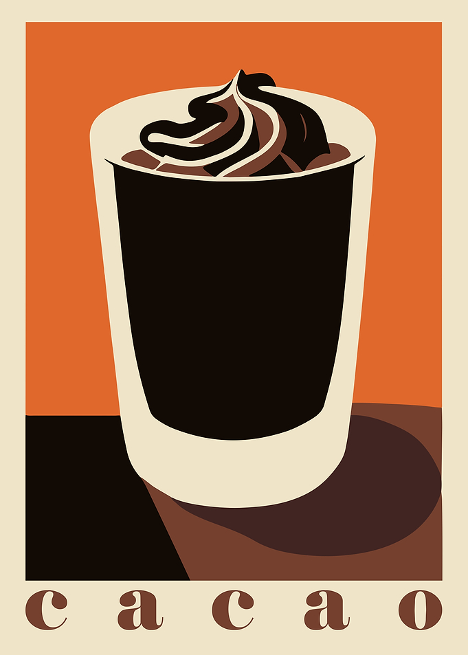 Vintage Cacao Advertising