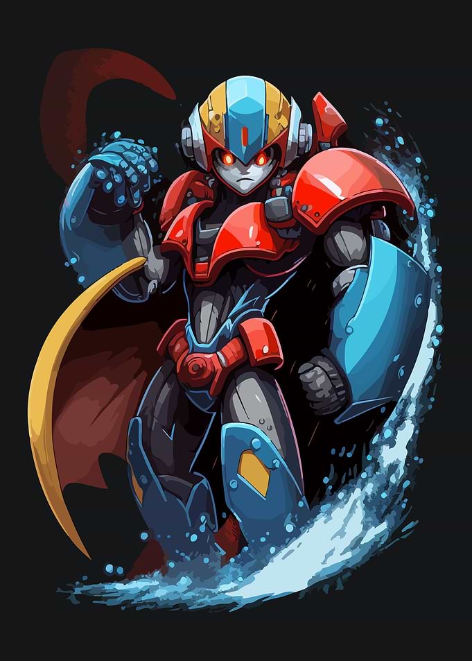 Megaman Pop art