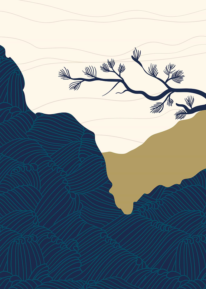 Japanese Pine Branch
