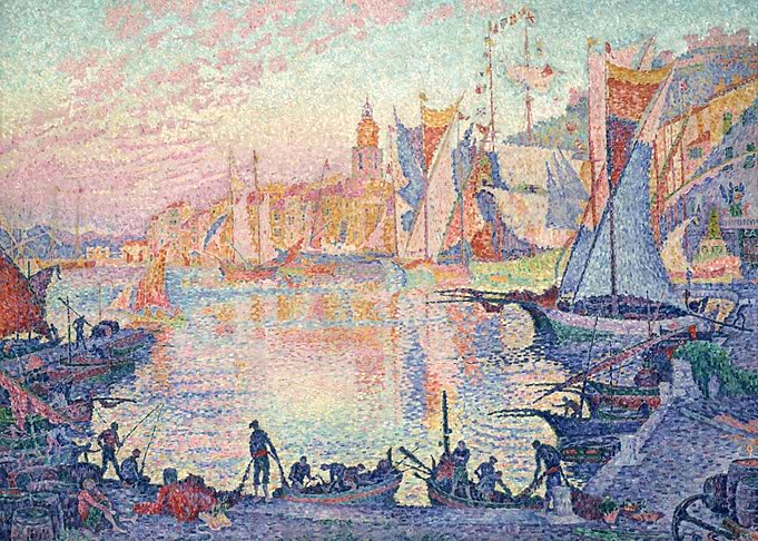 The Port Of Saint Tropez