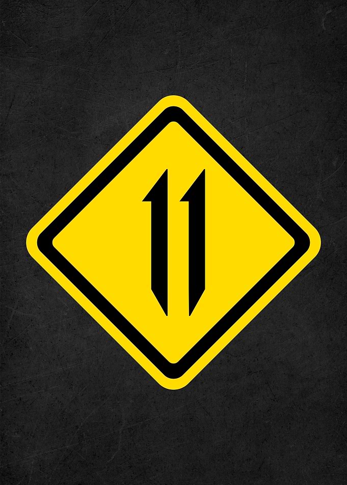 mortal kombat road sign