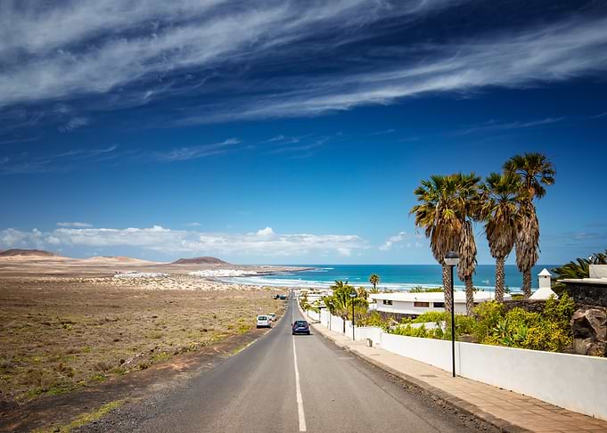 Spain, blue sky, holiday