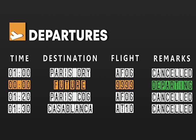 Departure Board Future