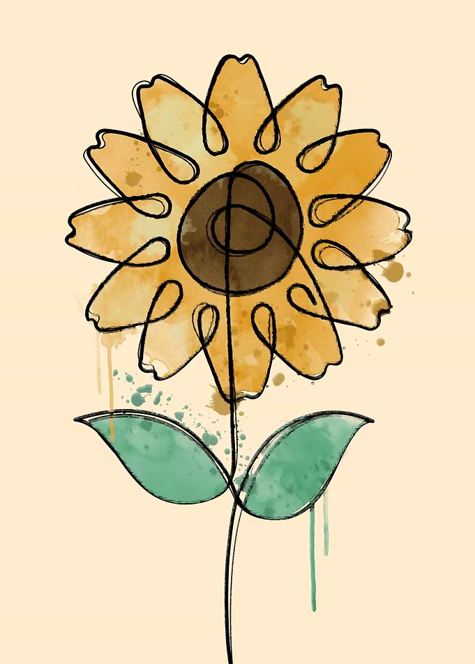 Art Academia Sunflower