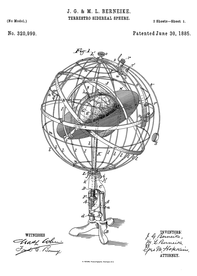 Terrestro sidereal sphere