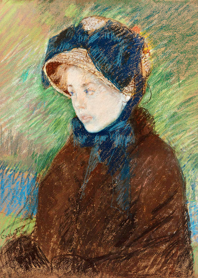 Susan in a Straw Bonnet