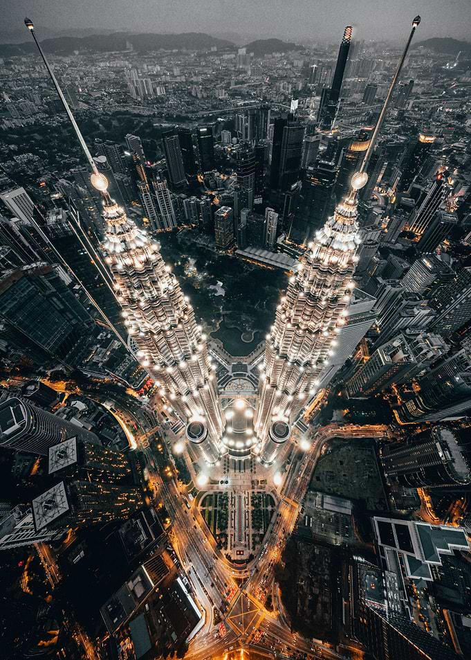 Petronas Towers in KL City