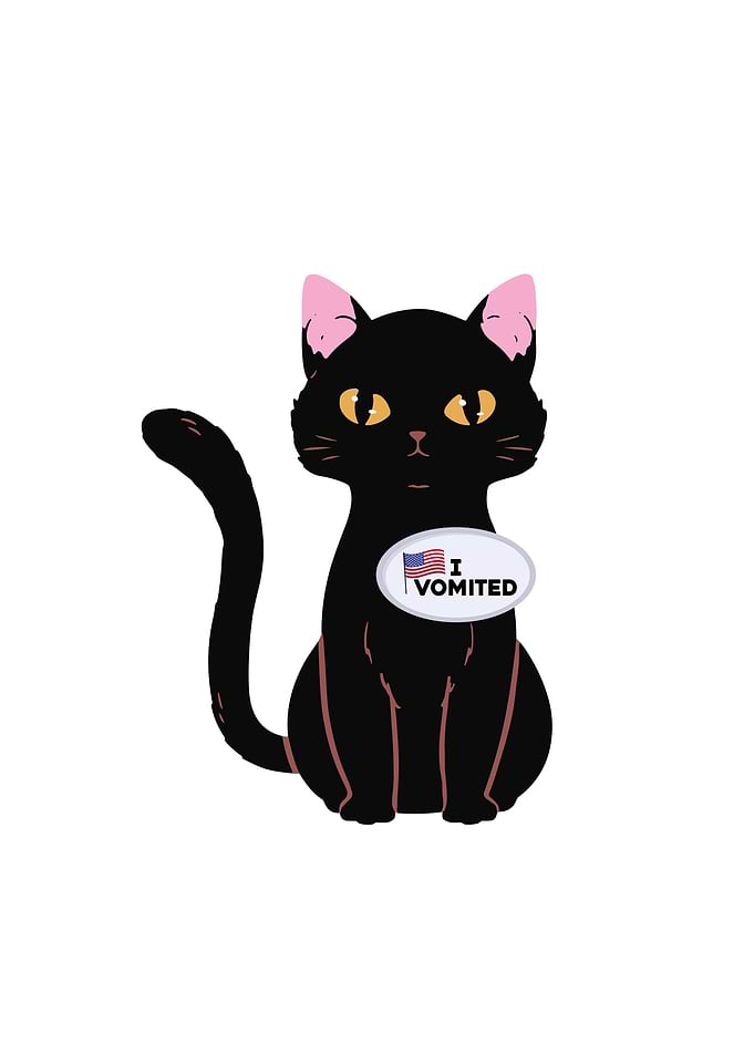 I Vomited Funny Cat voted