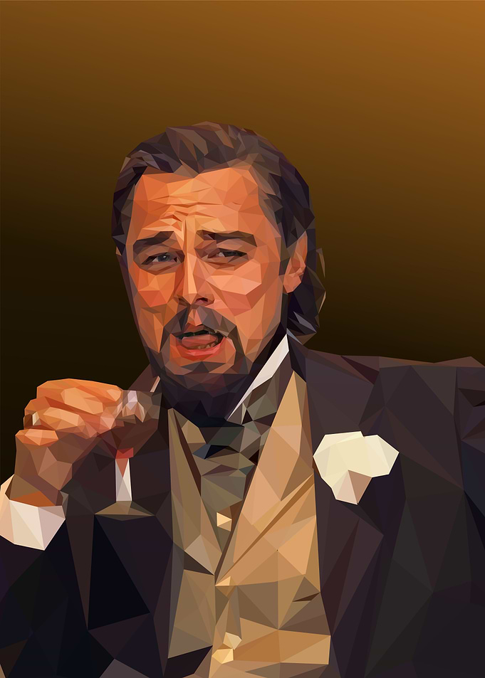 launging leonardo dicaprio