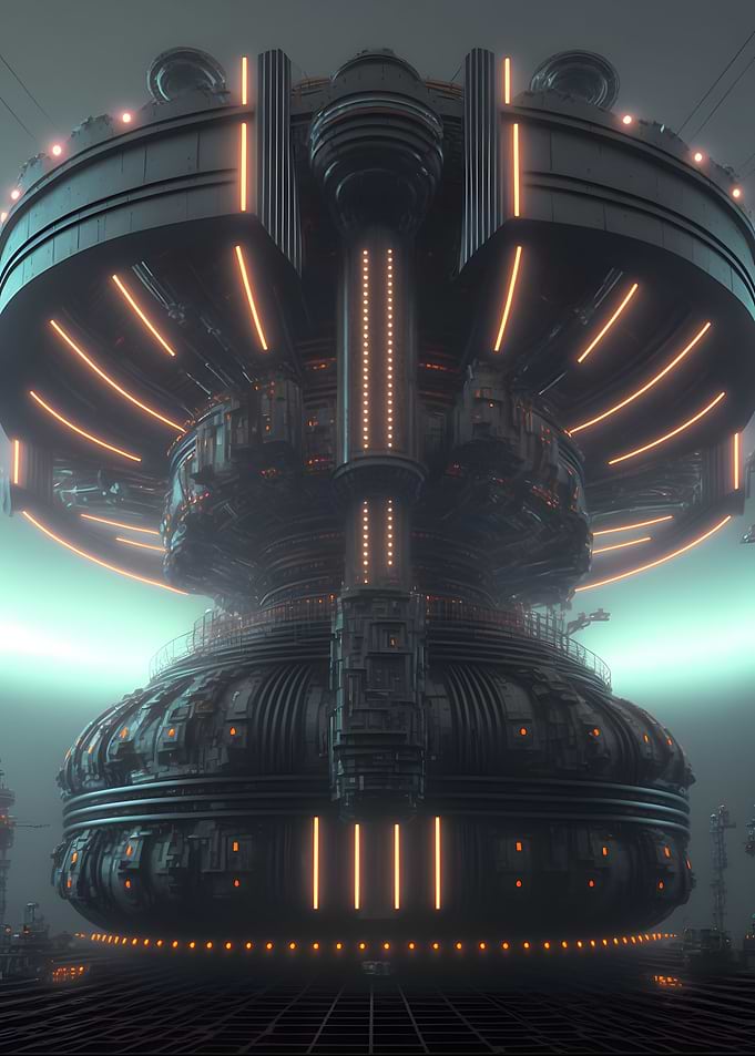 Scifi Alien Reactor