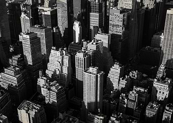skyline of city