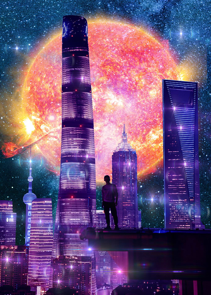 City Space Outer Galaxy