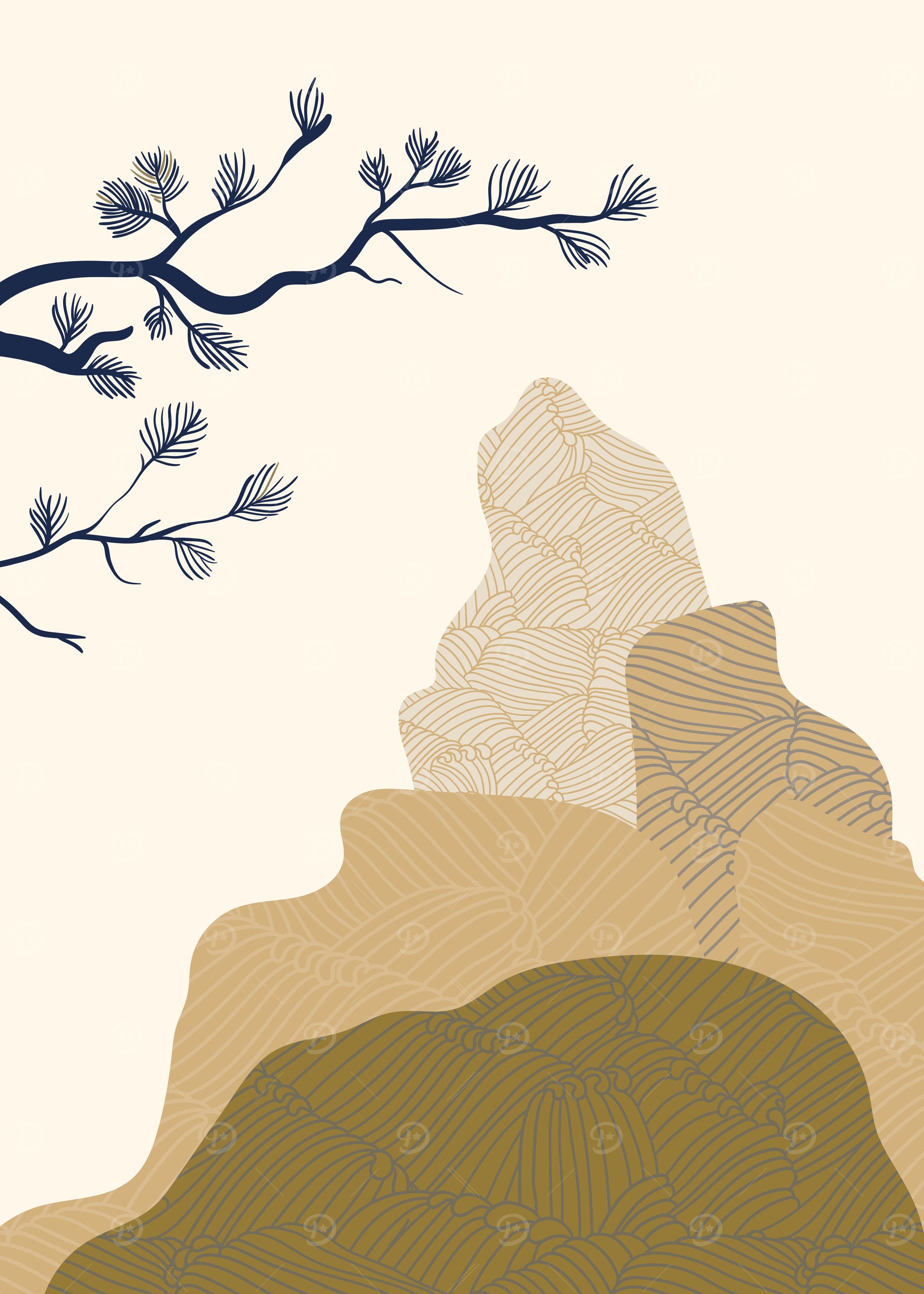 Pine Branch Landscape