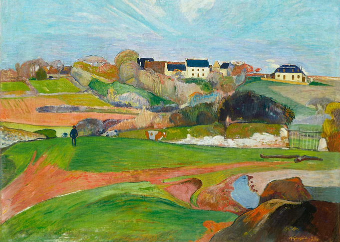 Landscape Le Pouldu 1890