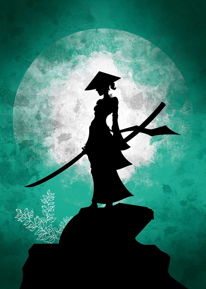 Japanese female warrior