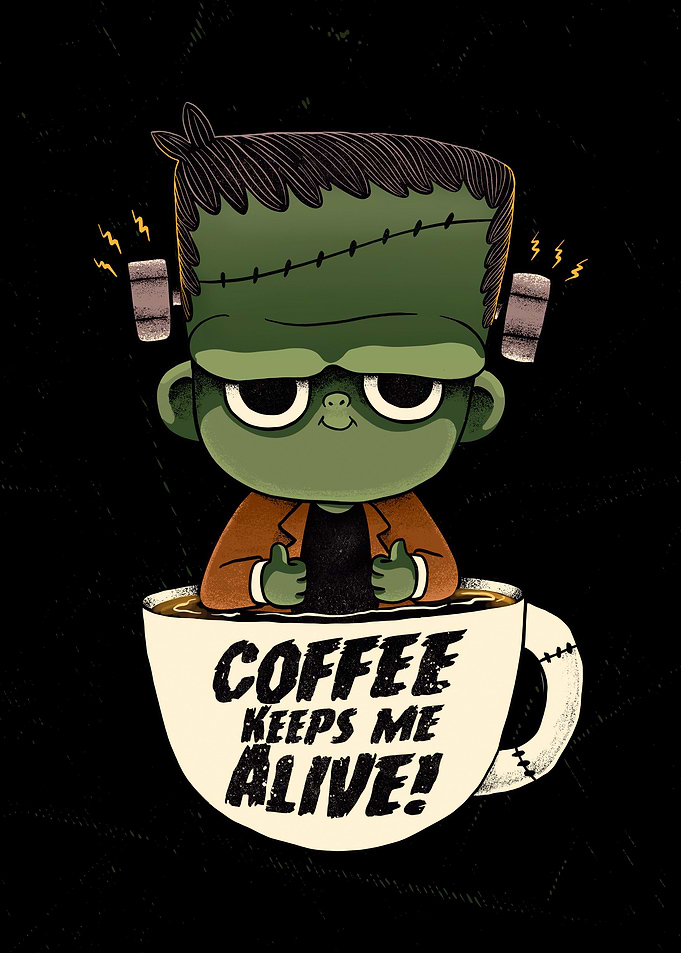 Frankie say coffee