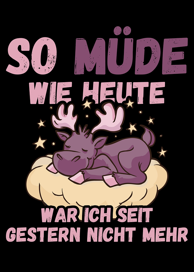 So mde wie heute war ich