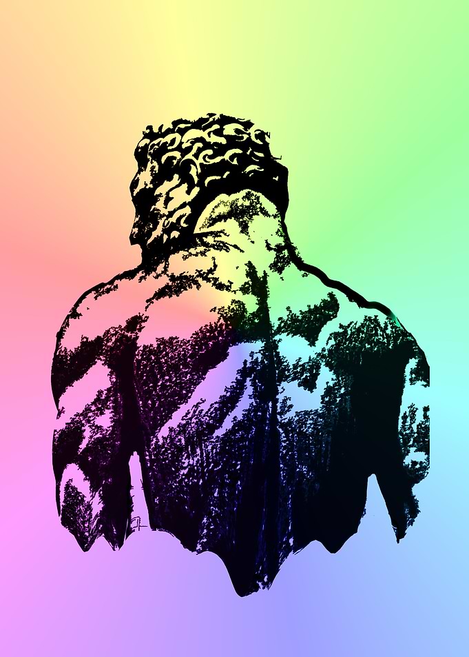 Colorful Zeus Graffiti