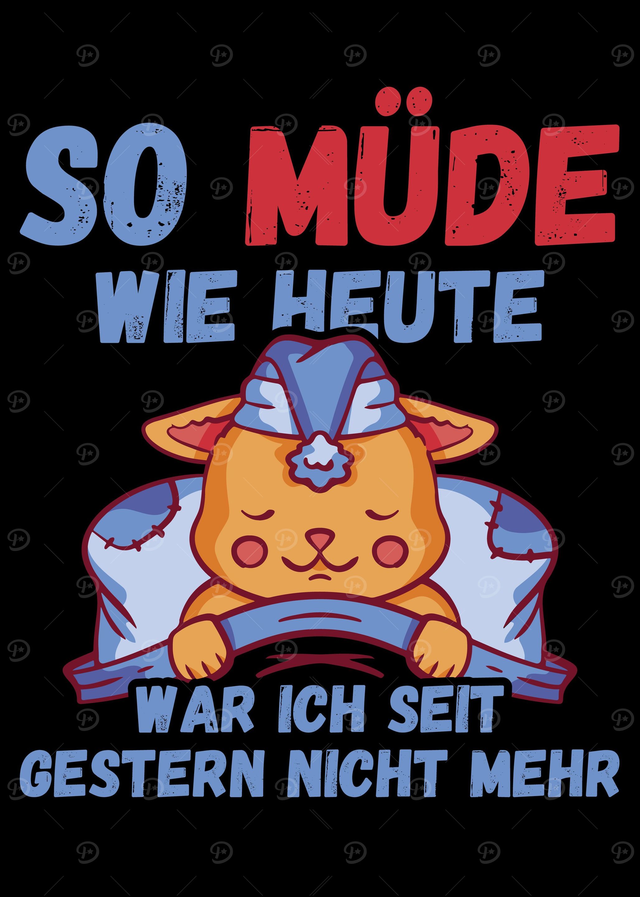 So mde wie heute war ich