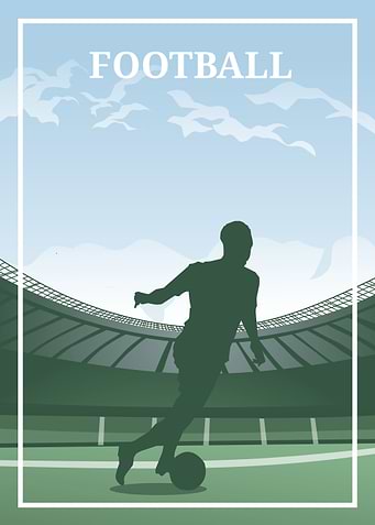Football poster