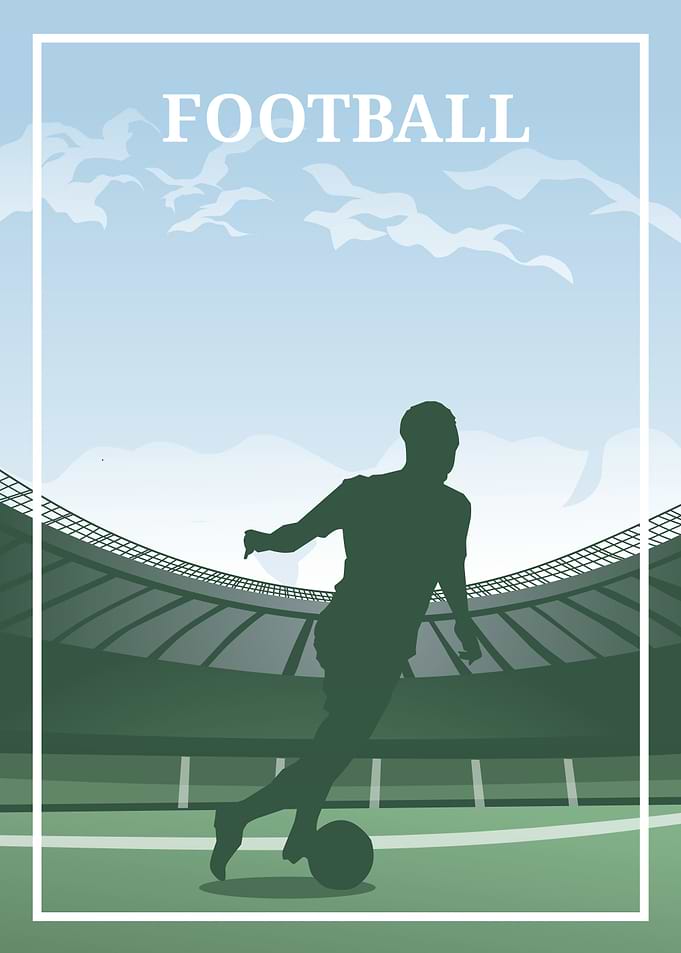 Football poster