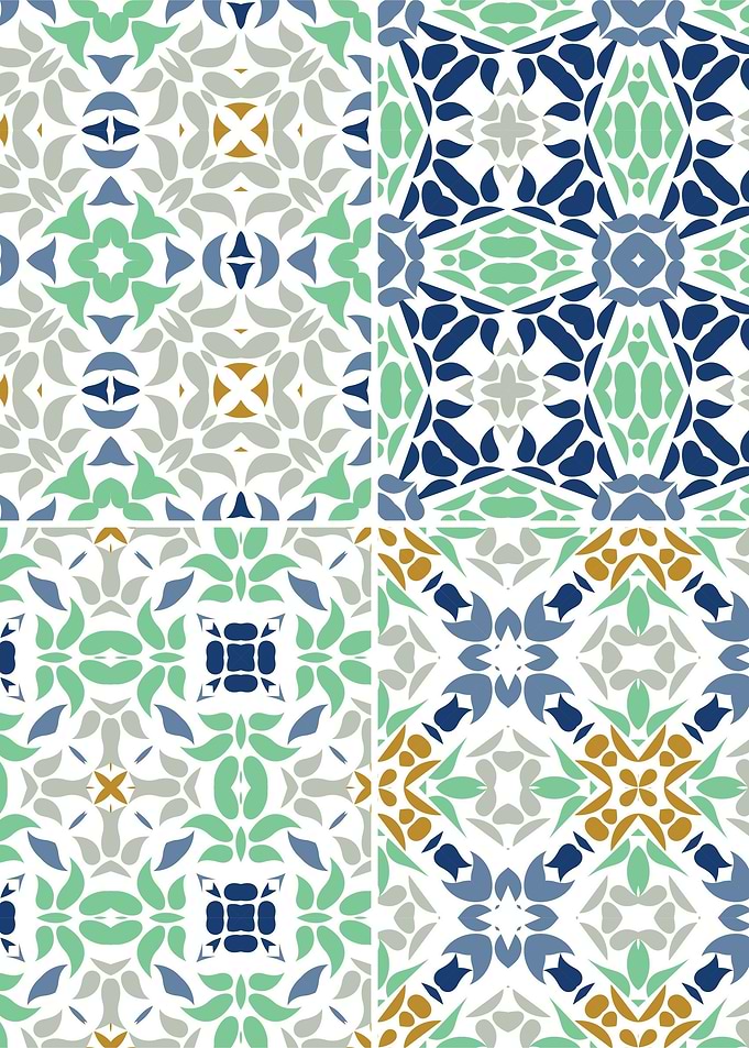 Mediterranean GreenTile 48