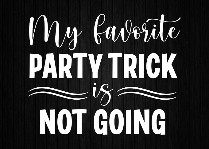 Party Trick Is Not Going