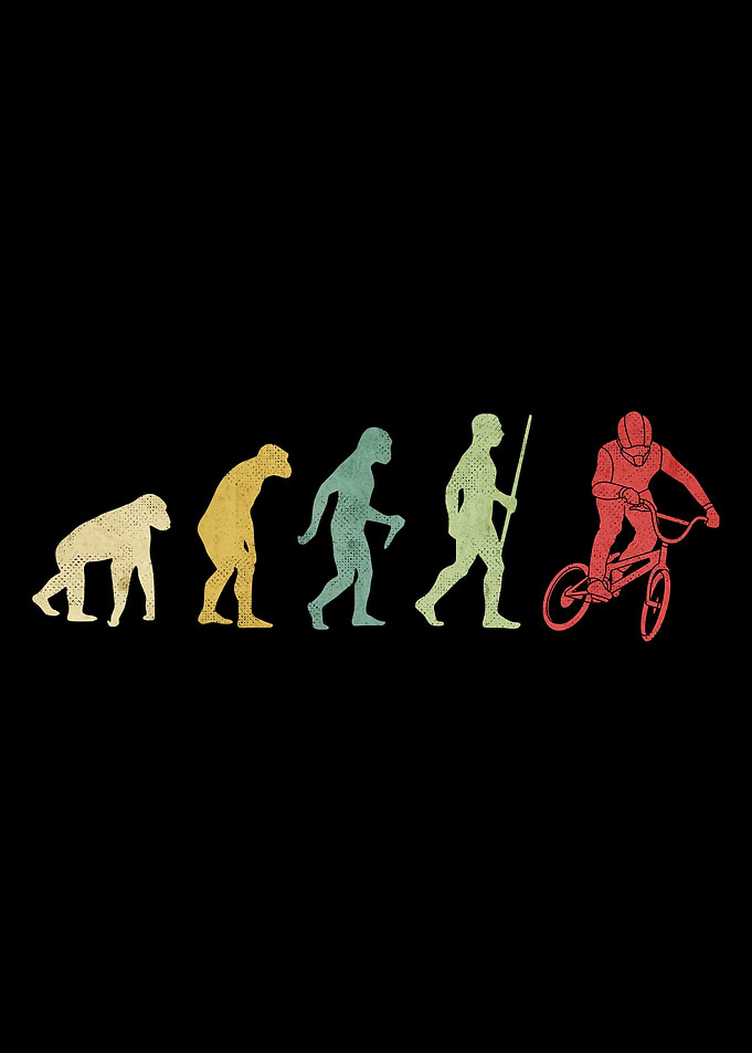 BMX Riding Bike Evolution