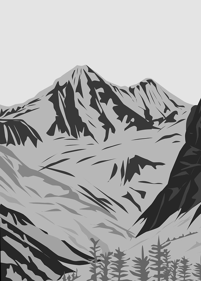 inspiration mountain art