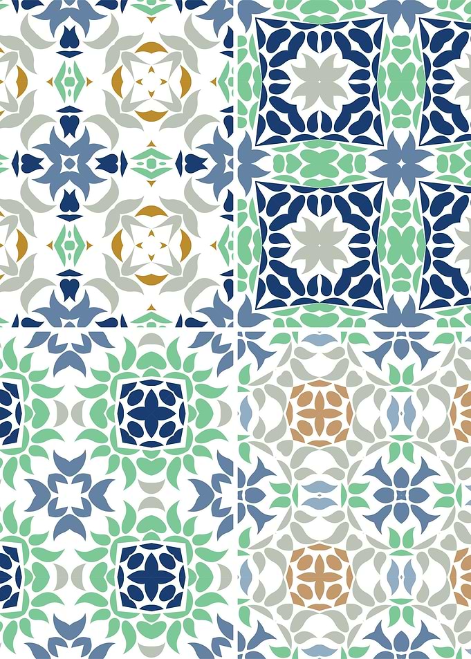 Mediterranean GreenTile 44