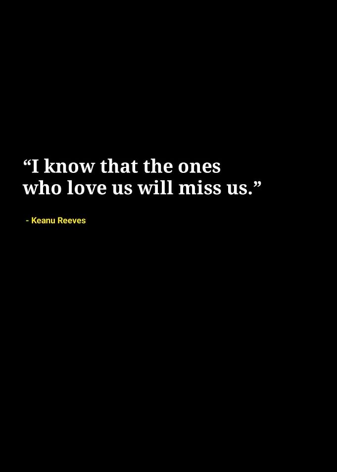 keanu Reeves quotes