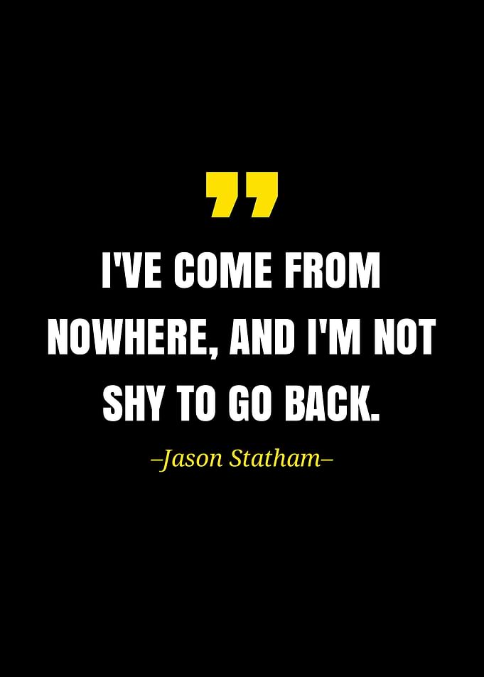 Jason Statham quote