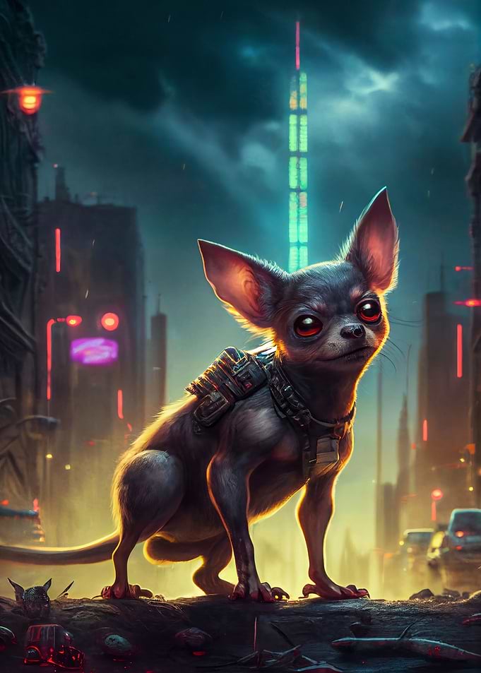 Cute Funy Chuhuahua