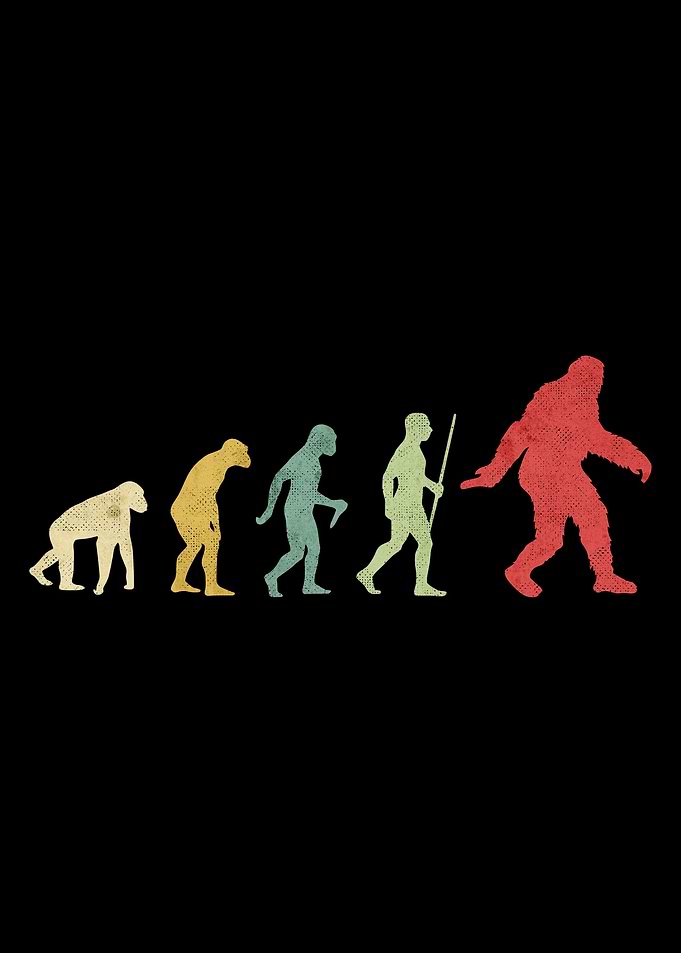 Bigfoot walking Beast