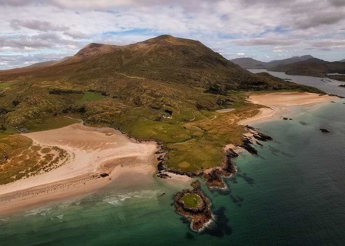 Scenic coast