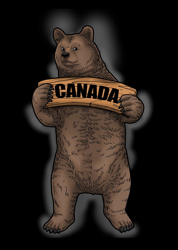 Grizzly Bear Gift Canada