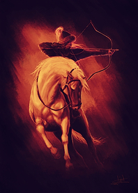 Mongol rider
