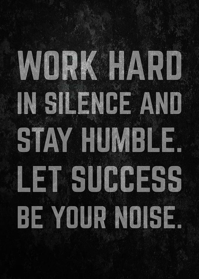Work Hard In Silince