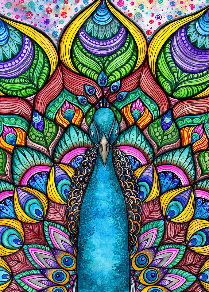 Peacock Mandala