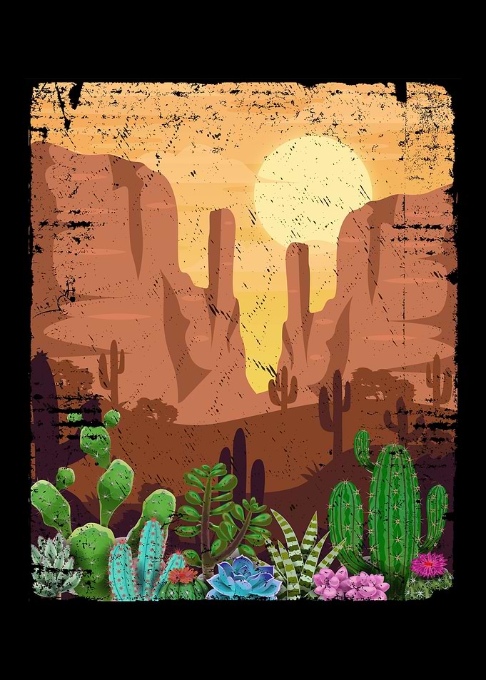 Desert Retro Western