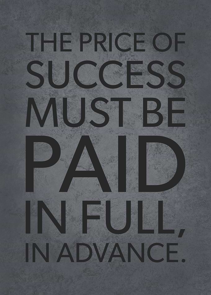 The Price Of Success