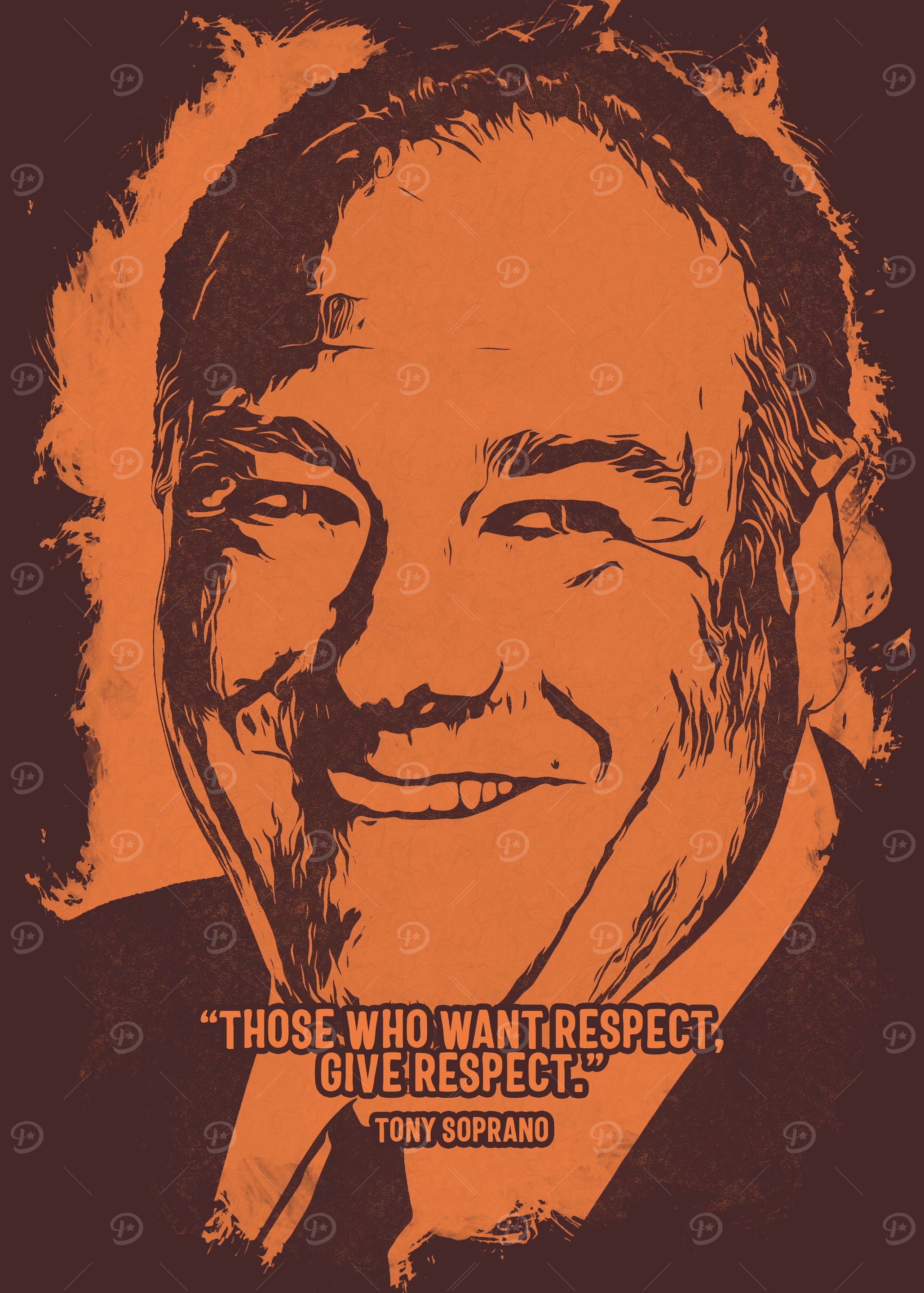 Tony Soprano Quote Artwork