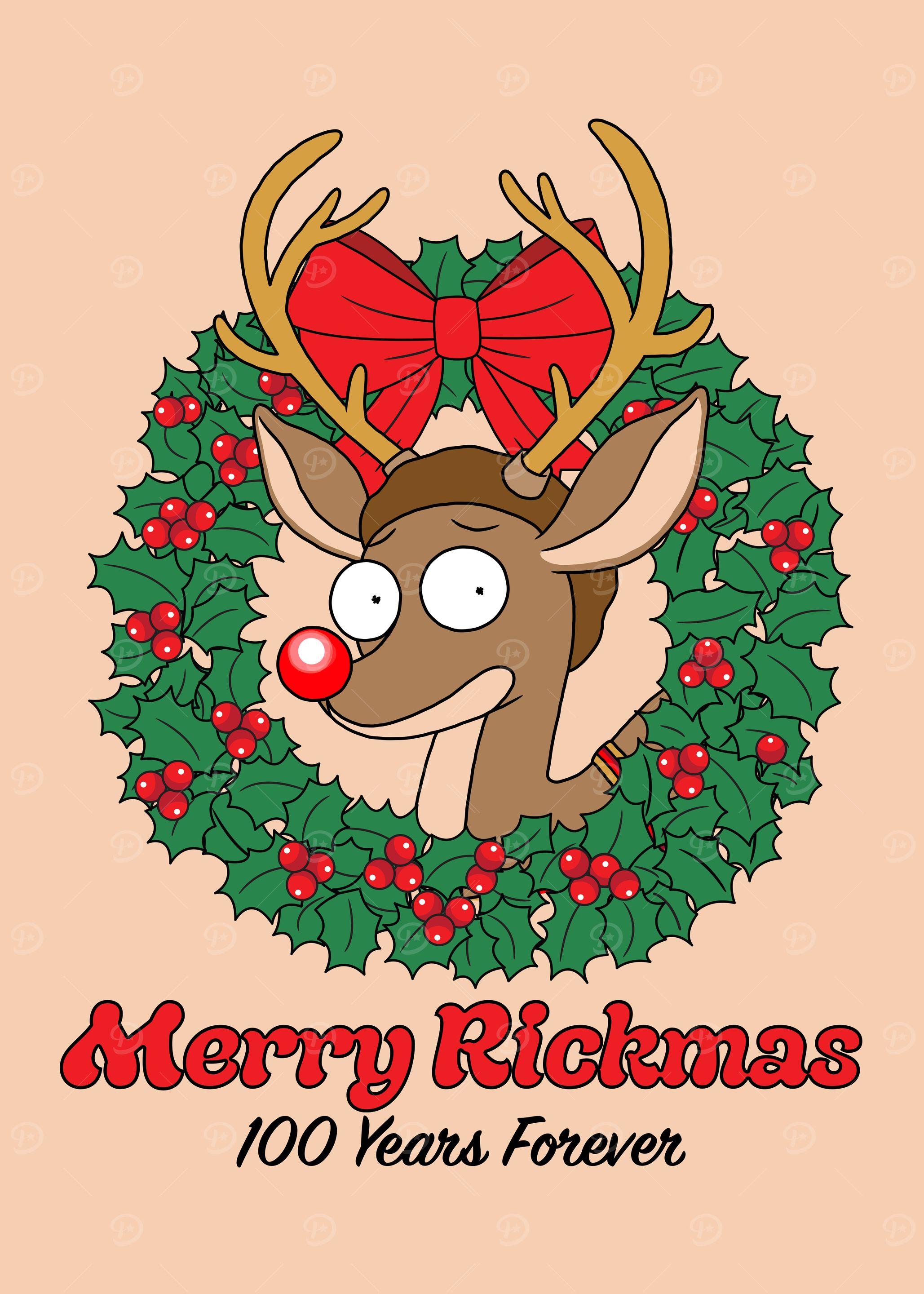 Jolly Reindeer Morty