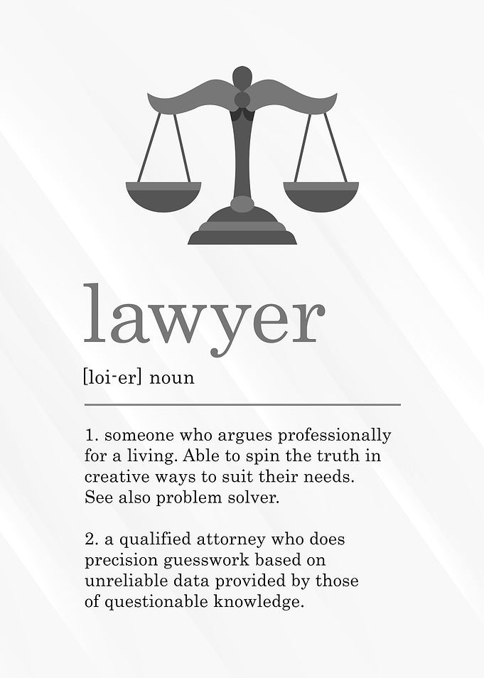 Funny Lawyer Definition