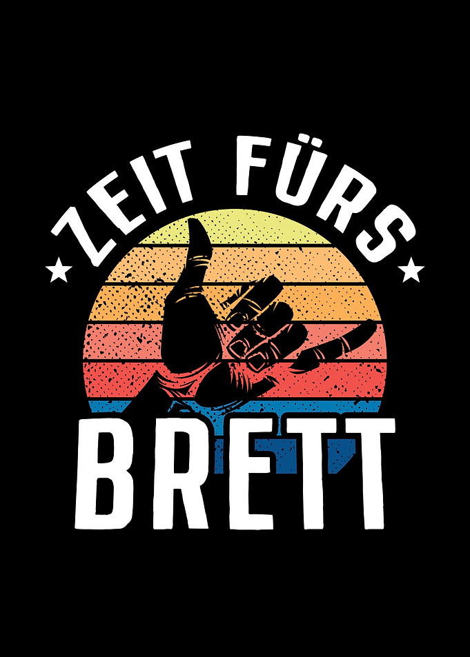 Surfer Zeit Fuers Brett