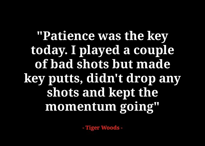 Tiger woods quotes